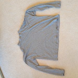 Everlane crop mock neck sweater